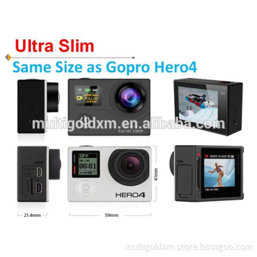 Hottest Camera Dual Screen Ultar Slim 1080P WIFI Action Camera
